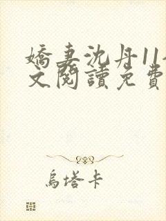 娇妻沈丹11全文阅读免费阅读