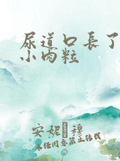 尿道口长了两个小肉粒