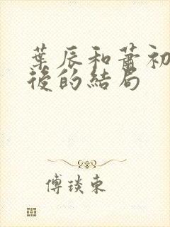 叶辰和萧初然最后的结局