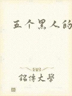 五个黑人的小说