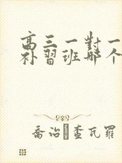 高三一对一英语补习班哪个好