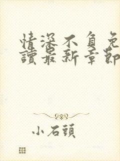 情深不负免费阅读最新章节