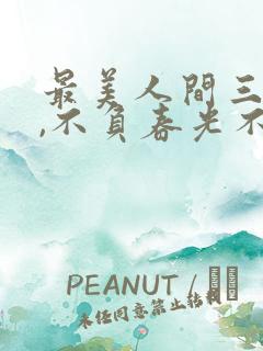 最美人间三月天,不负春光不负卿