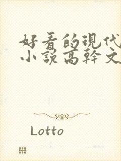 好看的现代言情小说高干文