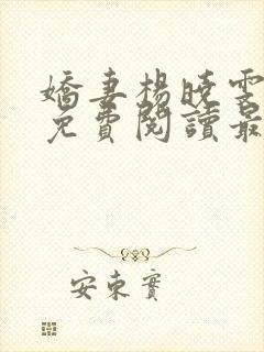 娇妻杨晓雯全文免费阅读最新章节更