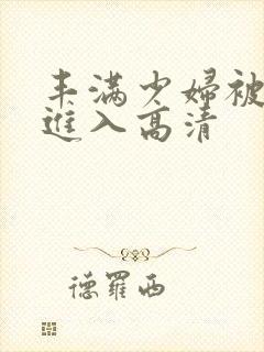 丰满少妇被猛烈进入高清