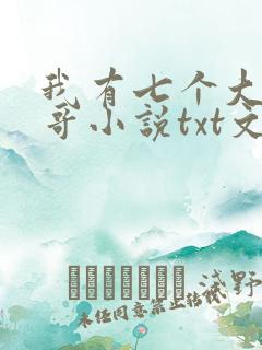 我有七个大佬哥哥小说txt文本下载
