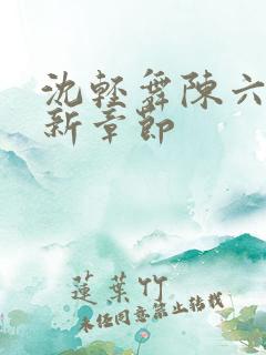 沈轻舞陈六何最新章节