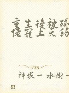 重生后被残疾大佬宠上天的作者