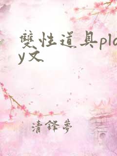 双性道具play文