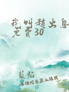 我叫赵出息全集免费30