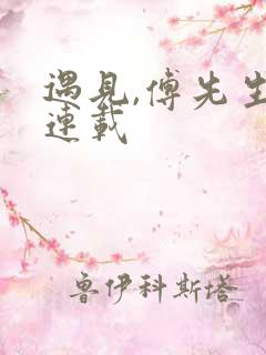 遇见,傅先生 连载