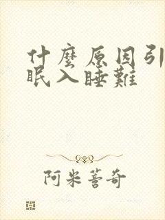 什么原因引起失眠入睡难