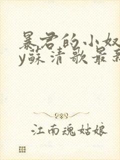 暴君的小奴妻by苏清歌最新章节