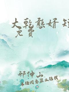 大乾憨婿 短剧 免费