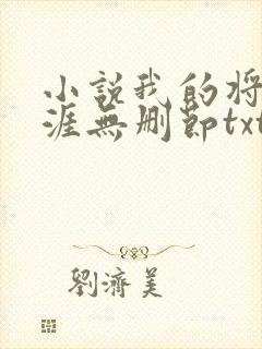 小说我的将军生涯无删节txt