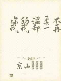 你的温柔不是为我我却一再执着