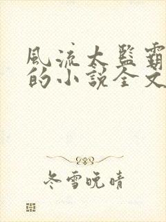 风流太监霸女帝的小说全文免费阅读