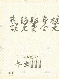 我的贴身校花小说免费全文阅