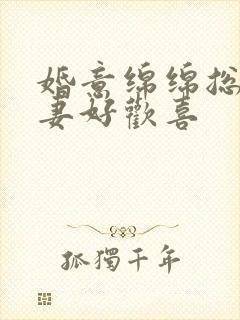 婚意绵绵总裁宠妻好欢喜