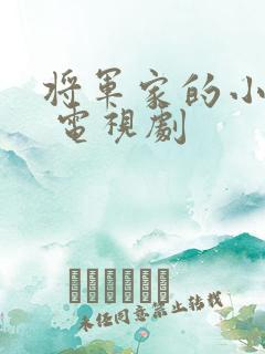 将军家的小娘子 电视剧