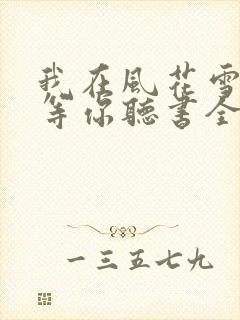 我在风花雪月里等你听书全文