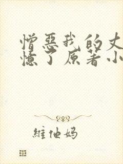 憎恶我的丈夫失忆了原著小说