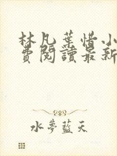 林凡叶惜小说免费阅读最新章节更新