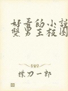 好看的小说推荐双男主校园文