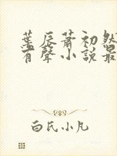 叶辰萧初然在线有声小说最新章节