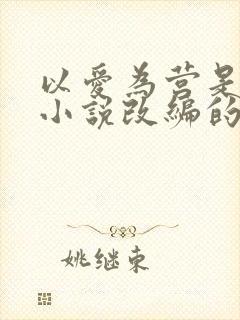 以爱为营是什么小说改编的