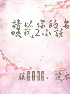 请以你的名字呼唤我2小说