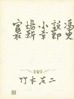 官场小说冯天明最新章节更新