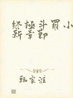 终极斗罗小说最新章节