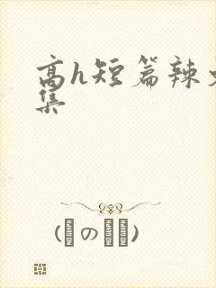 高h短篇辣文合集