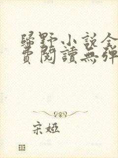 归野小说全文免费阅读无弹窗