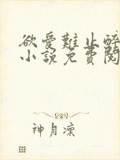 欲爱难止醉舟 小说免费阅读