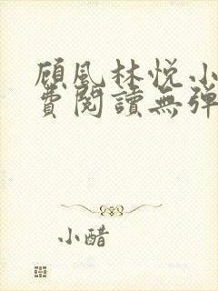 顾风林悦小说免费阅读无弹窗