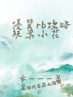 优质rb攻略系统案小花