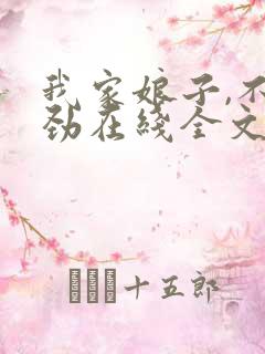 我家娘子,不对劲在线全文阅读