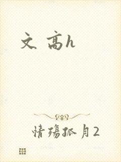 文 高h