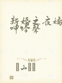 新婚之夜娇妻呻呻吟声