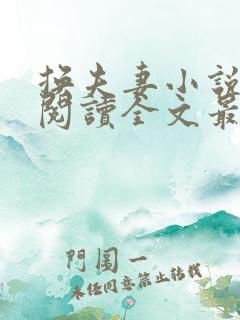 换夫妻小说免费阅读全文最新章节