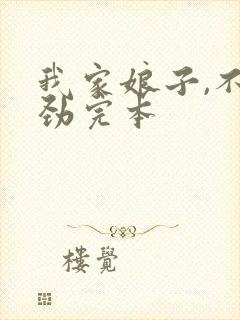 我家娘子,不对劲完本