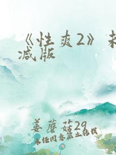 《性爽2》未删减版