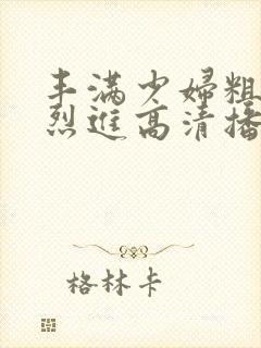 丰满少妇粗大猛烈进高清播放