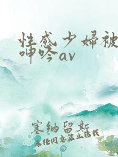 性感少妇被后入呻吟av