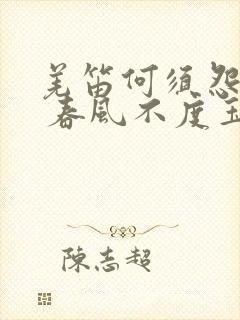 羌笛何须怨杨柳 春风不度玉门关中的春风是