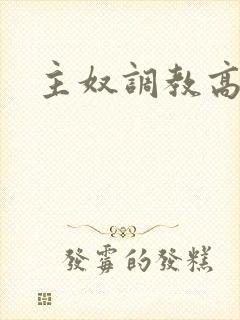 主奴调教高h