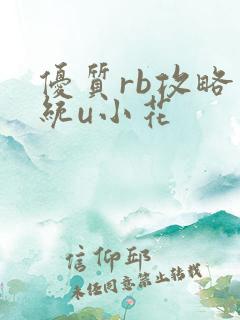 优质rb攻略系统u小花